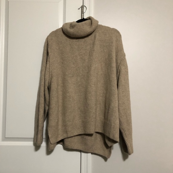 Max Studio Sweaters - Max Studio Tan Turtleneck Knit Pullover Sweater Size 3X